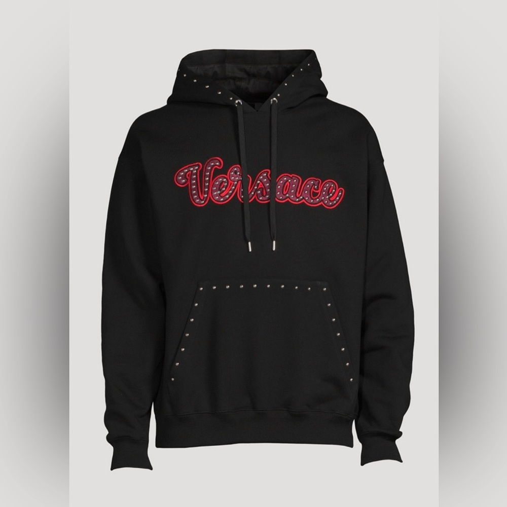 Versace Logo Hoodie Sweatshirt